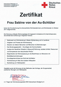 Zertifikat